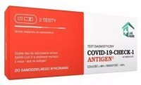 01/2024 DATACovid-19-Check-1 Antigen, test antygenowy z nosa, 2 sztuki