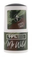 4Organic, Mr Wild, naturalny dezodorant dla mężczyzn, roll-on, bergamotka, 50ml