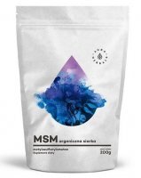 Aura Herbals, MSM, organiczny związek siarki, proszek, 200g