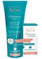 Avene Cleanance, żel oczyszczający, 200ml + Avene Cleanance Comedomed, koncentrat przeciw niedoskonałościom, 30ml