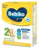 Bebiko 2 NutriFlor Expert, mleko modyfikowane, dla niemowląt po 6 miesiącu życia, 600g