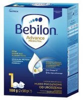 Bebilon 1 Advance, mleko początkowe, dla niemowląt od urodzenia, 1000g