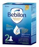 Bebilon 2 Advance, mleko modyfikowane, dla niemowląt po 6 miesiącu życia, 1000g