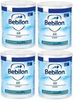 Bebilon AR ProExpert, mleko początkowe dla niemowląt z tendencją do ulewań, od urodzenia, czteropak (4x400g)