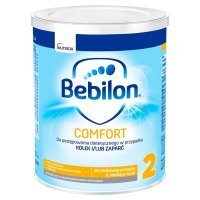 Bebilon Comfort 2, mleko modyfikowane dla niemowląt z tendencją do kolek i zaparć, 400g