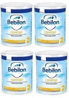 Bebilon Comfort 2, mleko modyfikowane dla niemowląt z tendencją do kolek i zaparć, czteropak (4x400g) DARMOWA DOSTAWA