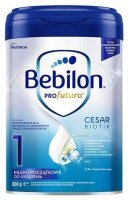 Bebilon Profutura CesarBiotik 1, mleko początkowe od urodzenia, dla niemowląt urodzonych przez cesarskie cięcie, 800g