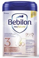 Bebilon Profutura DuoBiotik 3, formuła na bazie mleka, po 1 roku życia, 800g