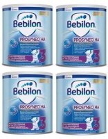 Bebilon Prosyneo HA 3, Hydrolyzed Advance, formuła na bazie mleka, po 1 roku życia, czteropak (4x400g) DARMOWA DOSTAWA