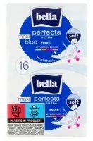 Bella Perfecta Ultra Maxi Blue, podpaski ze skrzydełkami, 16 sztuk