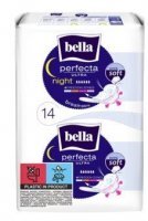Bella Perfecta Ultra Night Extra Soft, podpaski ze skrzydełkami, 14 sztuk