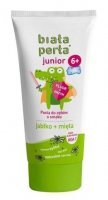 Biała Perła Junior, pasta do zębów o smaku jabłkowo-miętowym, dla dzieci po 6 roku życia, 75ml