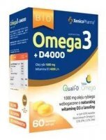 Bio Omega3 + D4000, 60 kapsułek