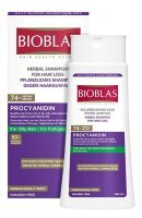 Bioblas, szampon ziołowy, włosy wypadające i przetłuszczające się, 360ml