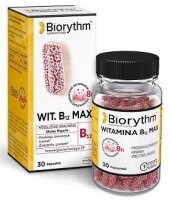 Biorythm, witamina B12 max, 30 kapsułek