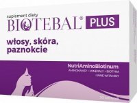 Biotebal Plus włosy, skóra, paznokcie, 30 tabletek