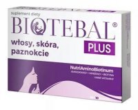 Biotebal Plus włosy, skóra, paznokcie, 40 tabletek
