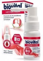 Biovital Metabolizm, aerozol doustny, smak wiśniowy, 15ml