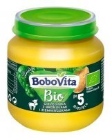 BoboVita Bio, cielęcinka z brokułami i ziemniaczkami, po 5 miesiącu, 125g