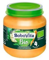 BoboVita Bio, marchewka z kalafiorkiem, po 4 miesiącu, 125g