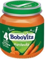 BoboVita, Pierwsza Łyżeczka, marchewka, po 4 miesiącu, 125g