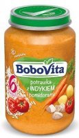 BoboVita, potrawka z indykiem i pomidorami, po 6 miesiącu, 190g