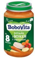 BoboVita, potrawka z indykiem z warzywami, po 8 miesiącu, 190g