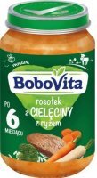 BoboVita, zupka rosołek z cielęciny z ryżem, po 6 miesiącu, 190g