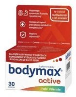 Bodymax Active, słoik, 30 tabletek