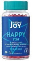 Bodymax Joy Happy Star, żelki truskawkowe, 60 sztuk