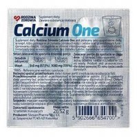 Calcium One, 12 tabletek musujących