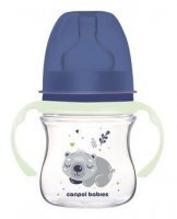 Canpol, butelka antykolkowa, Easy Start, Sleepy Koala, blue, od urodzenia, 35/236, 120ml