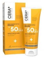 Cera+ Solutions, mineralny krem ochronny SPF50, skóra wrażliwa i atopowa, dla dorosłych, dzieci i niemowląt po 1 miesiącu życia, 50ml