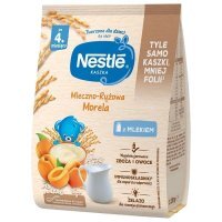 DATA 02/2024 Nestle, kaszka mleczno-ryżowa, morela, po 4 miesiącu, 230g