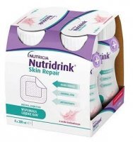 DATA 03/2024 Nutridrink Skin Repair, produkt odżywczy wysokoenergetyczny, smak truskawkowy, płyn, 4x200ml