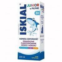 DATA 04/2024 Iskial Junior, płyn dla dzieci powyżej 3. roku życia i dorosłych, smak cytrynowy, 100ml