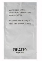 DATA 05/07/2024 Pilaten, maska do twarzy peel-off, z białą glinką, 10g