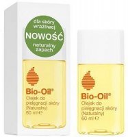 DATA 05/2024 Bio-Oil, olejek do pielęgnacji skóry, na blizny i rozstępy, naturalny zapach, 60ml