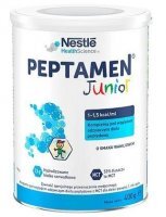 DATA 05/2024 Peptamen Junior, preparat odżywczy dla dzieci po 1 roku życia, smak waniliowy, 400g
