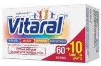 DATA 05/2024 Vitaral, 60 tabletek + 10 tabletek w prezencie
