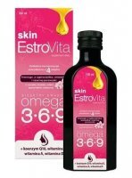 DATA 06/2024 EstroVita Skin, płyn o smaku kwiatu wiśni japońskiej (sakura), 150ml