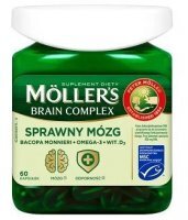 DATA 07/2023 Mollers Brain Complex, Sprawny Mózg, 60 kapsułek