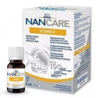 DATA 07/2023 Nestle Nan Care Vitamin D, krople, smak neutralny, od 1 dnia życia, 5ml