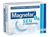 DATA 07/2024 Magnefar B6 Sen z melatoniną, 30 tabletek