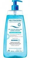 DATA 07/2024 Neutraderm Dermo, łagodzący micelarny żel pod prysznic, skóra wrażliwa i reaktywna, 500ml