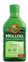 DATA 08/2024 Mollers Tran Norweski, płyn, aromat jabłkowy, 250ml