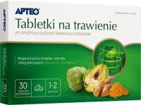 DATA 08/2024 Tabletki na trawienie, Apteo, 30 tabletek