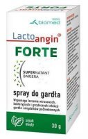 DATA 09/2023 Lactoangin Forte, spray do gardła o smaku mięty, 30g