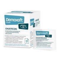 Demoxoft Clean, chusteczki do oczyszczania skóry powiek, 20 sztuk