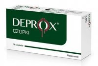 Deprox, czopki doodbytnicze na zapalenie prostaty, 10 sztuk